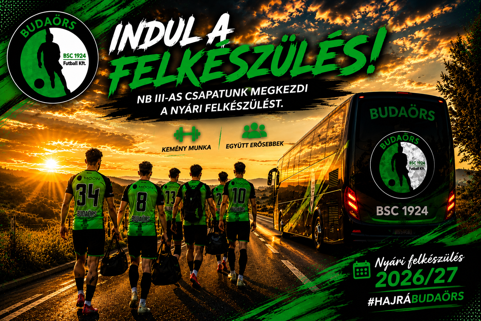 Kedden kezdődik a felkészülés – itt a program